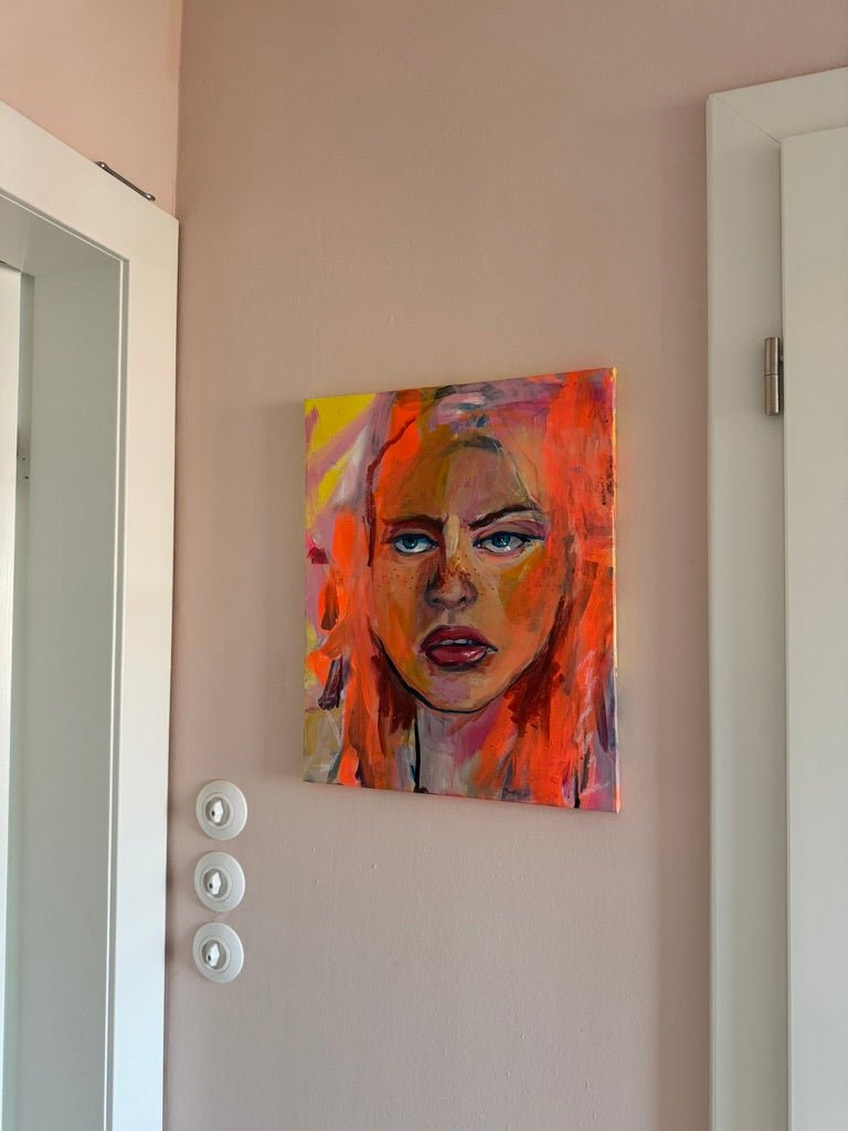 Original »FURIOS« 30x40cm - Marit Warncke