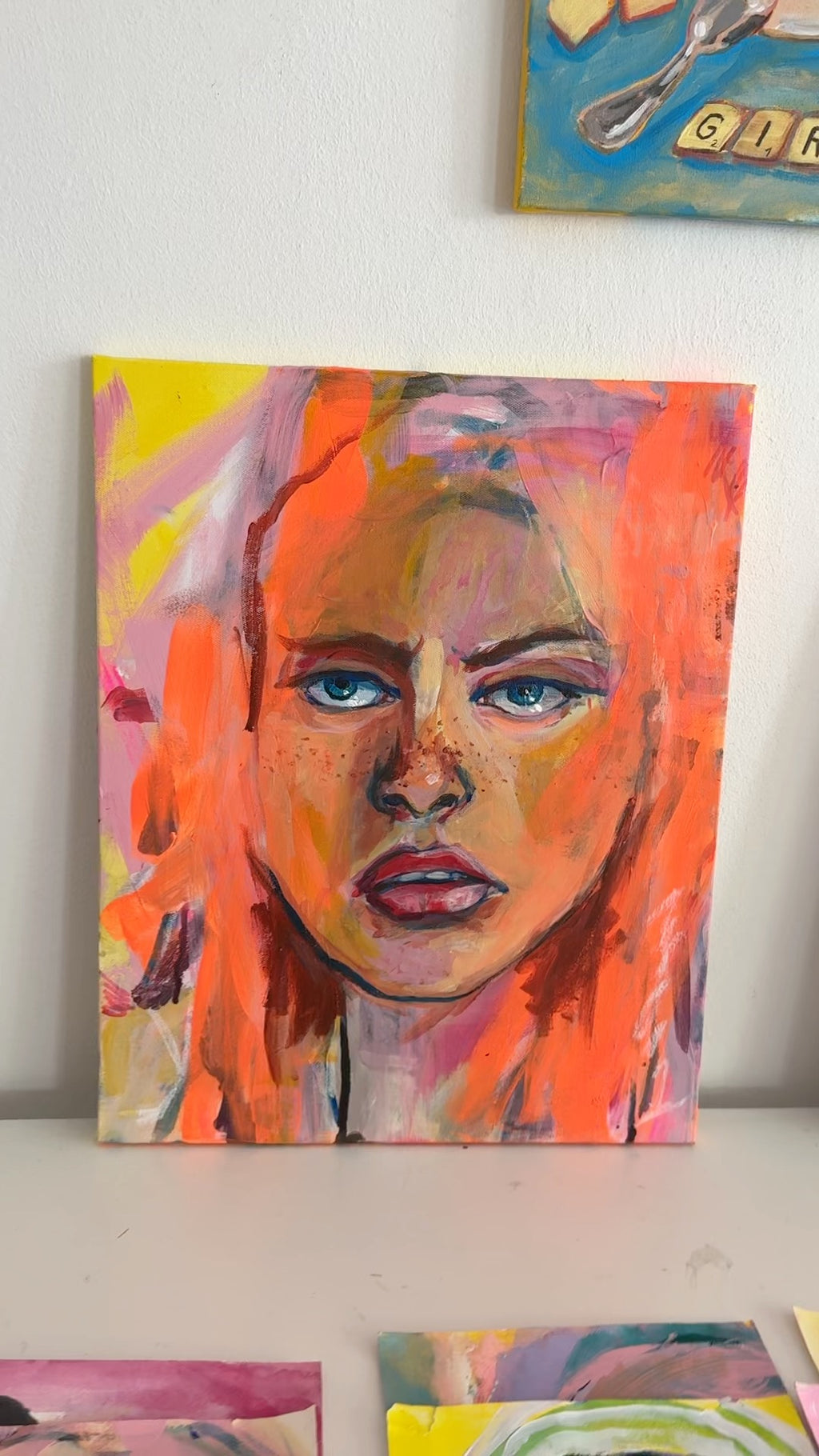 Original »FURIOS« 30x40cm