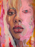 Original »NOTHING ESCAPES MY SIGHT« 50x70 cm