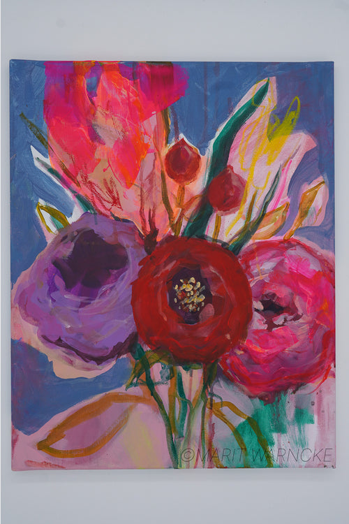 Original »BLOOM I« 50x40cm