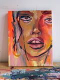 Original »SERENE« 23,5x30cm - Marit Warncke
