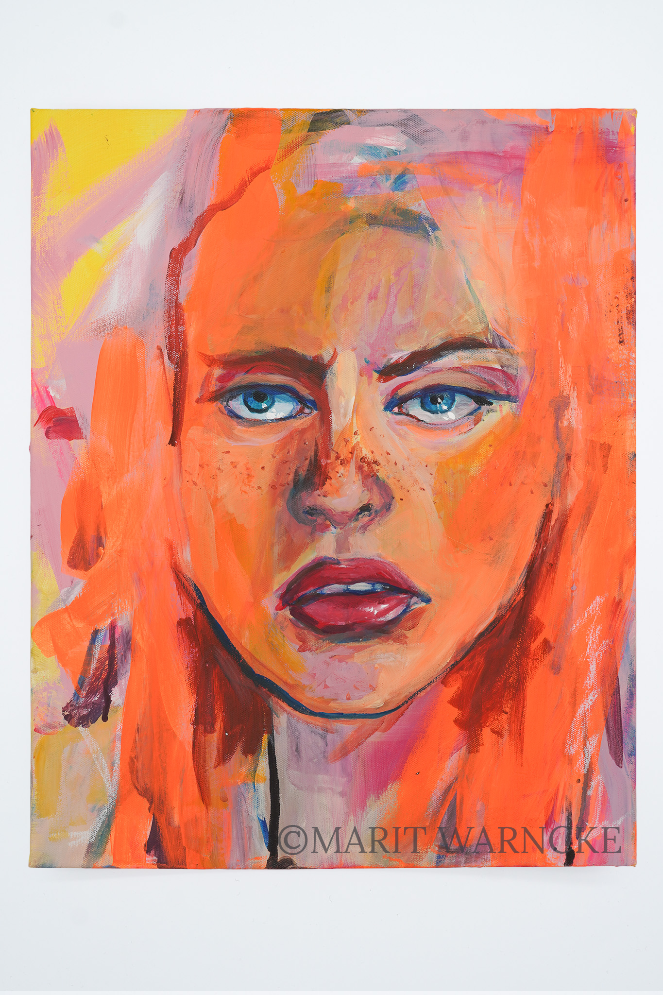 Original »FURIOS« 30x40cm
