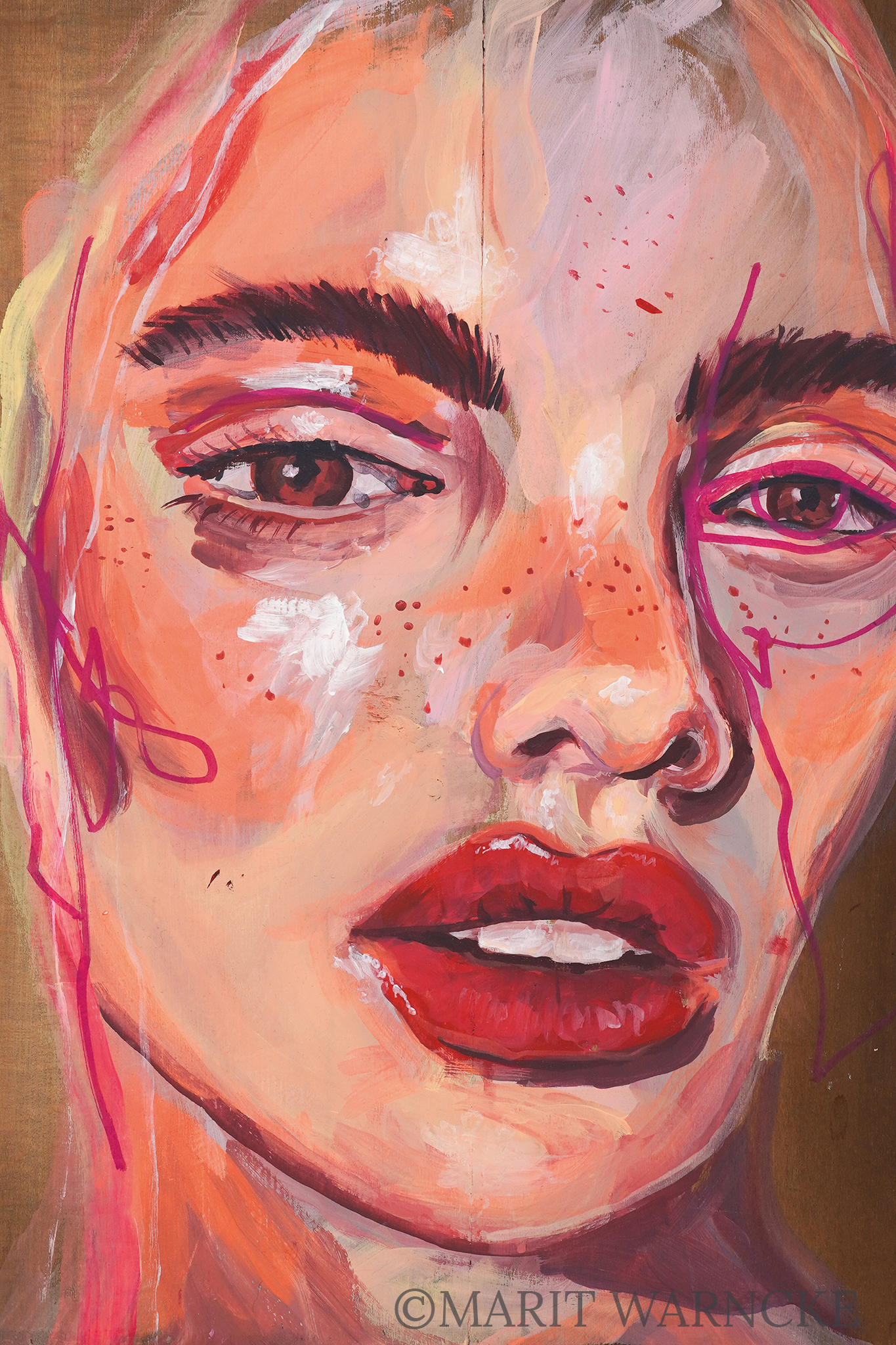 Print  „Radiant“ Din A4